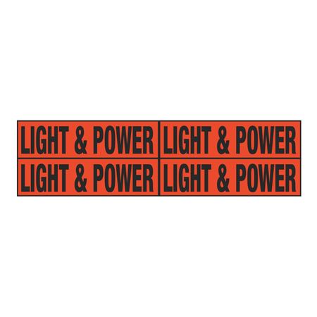 Light & Power Quad Electrical Marker - EM2