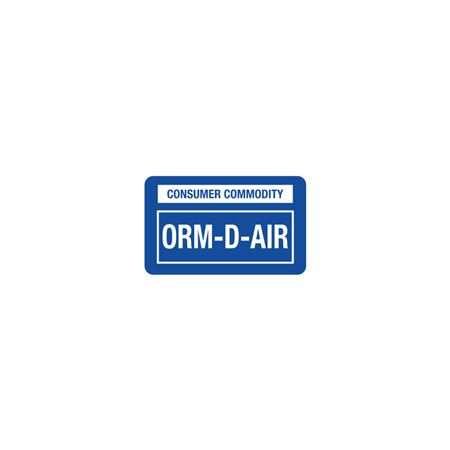 ORM - D Labels - Consumer Commodity - Air 1 3/8" x 2 1/4"