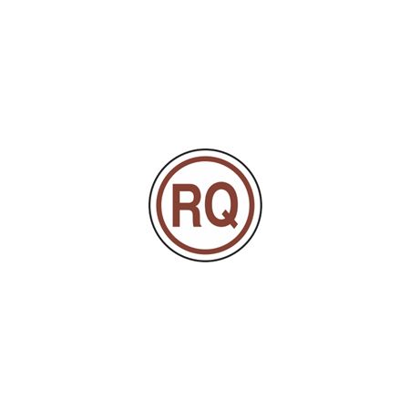 ORM-D Labels - RQ Round 1 1/2" diameter