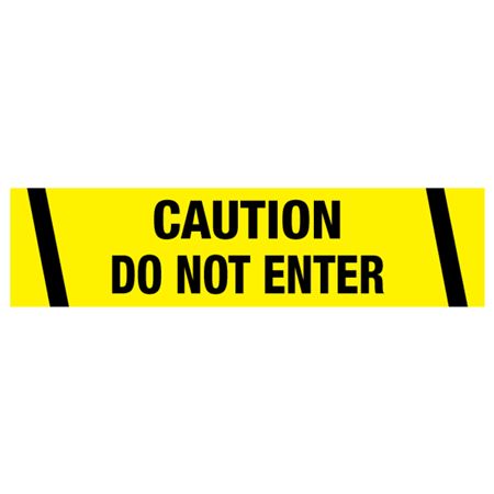 Caution Do Not Enter Tape