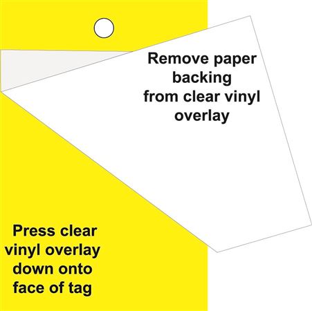 Reel Smart - Self Laminating Write on Tag 2x3