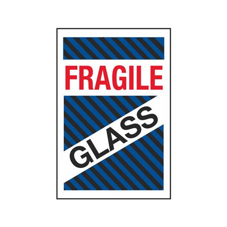 Fragile Glass - Shipping Labels