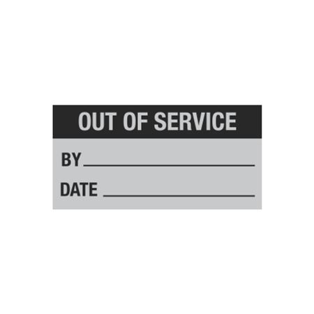 Out of Service - Write-On Decal