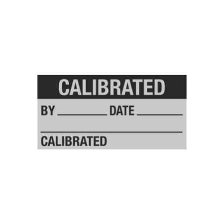 Calibrated - Write-On Decal