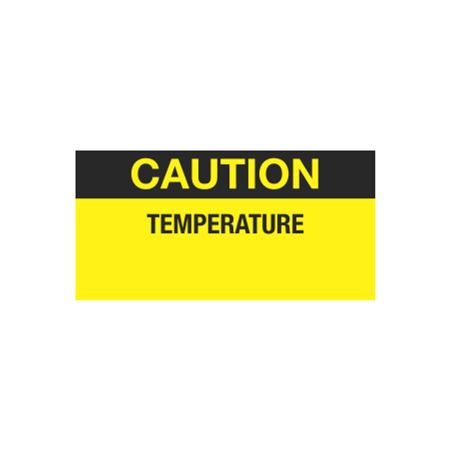 Caution Temperature - QC Write-On Decal