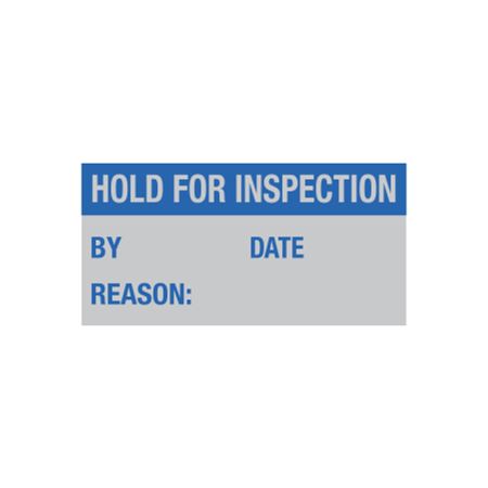 Hold For Inspection - Write-On Decal