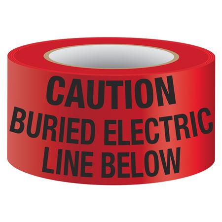 Buried Electric Line Detectable Tape