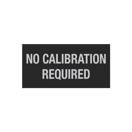 No Calibration Required - Write-On Decal