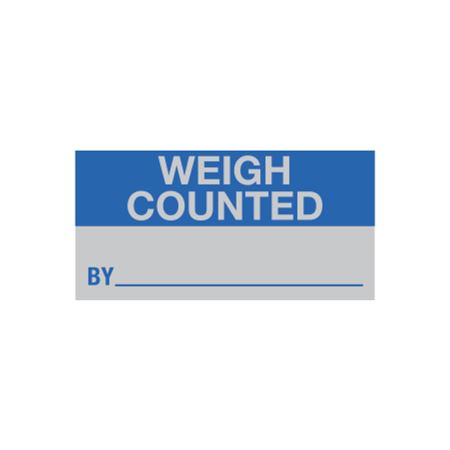 Weigh Counted - Write-On Decal