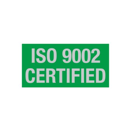 ISO 9002 Certified - QC Write-On Decal