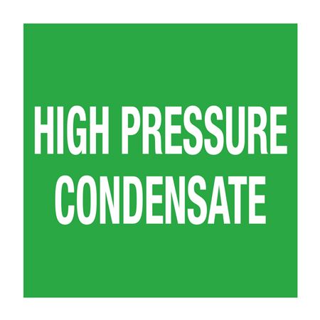 Pipe Markers - 6 inch x 30 feet Roll - High Pressure Condensate