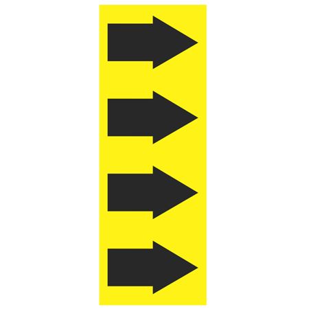 Arrow Tape - 4" x 30 yd Roll - Yellow