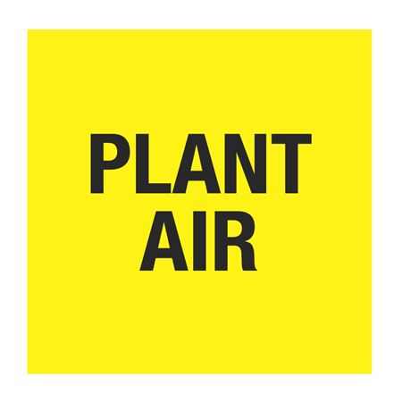 Pipe Markers - 6 inch x 30 feet Roll - Plant Air