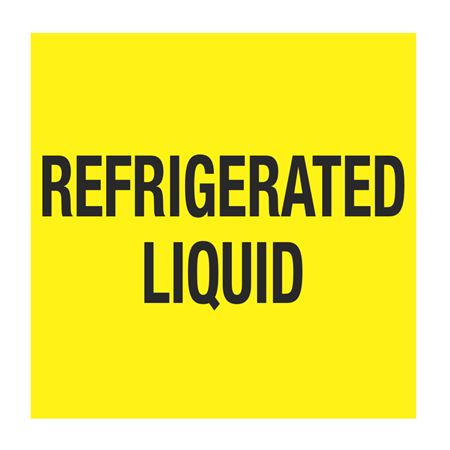 Pipe Markers - 6 inch x 30 feet Roll - Refrigerated Liquid
