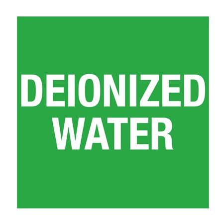 Pipe Markers - 6 inch x 30 feet Roll - Deionized Water