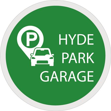 Custom Unnumbered Parking Permits - Circle 3 x 3