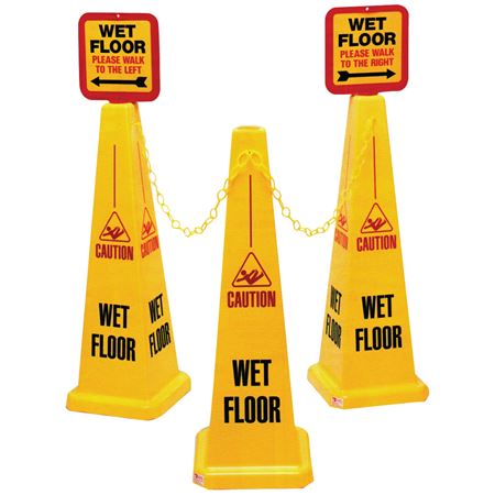 Safety Cone Kits - 3 Cone System 10.25" x 25"