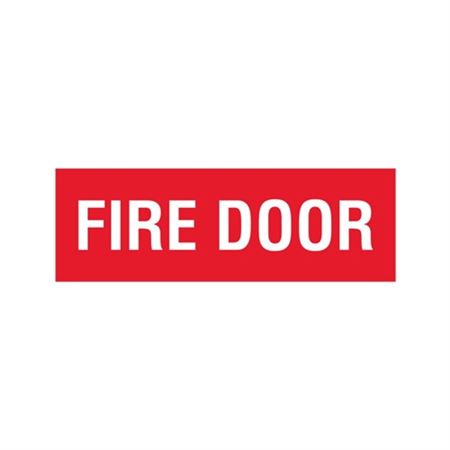 Fire Door - Vinyl Marker