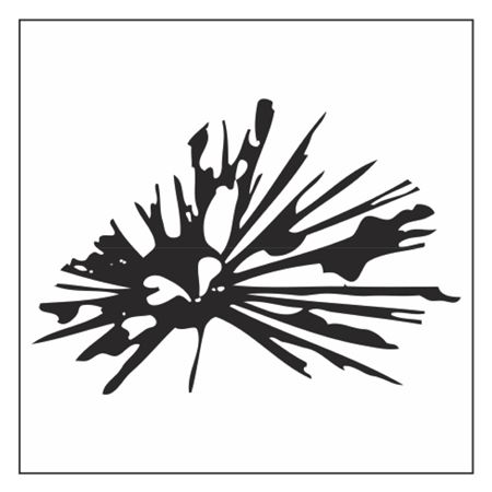 Explosive Symbol Decal - 1/2"