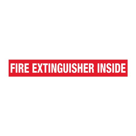 Fire Extinguisher Inside Decal