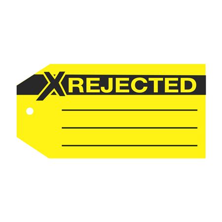 Product Status Tags - Rejected