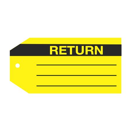 Product Status Tags - Return