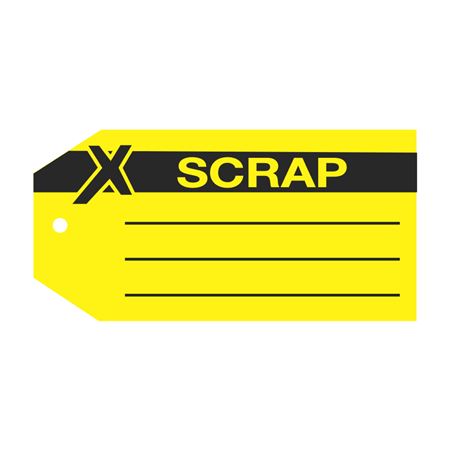 Product Status Tags - Scrap