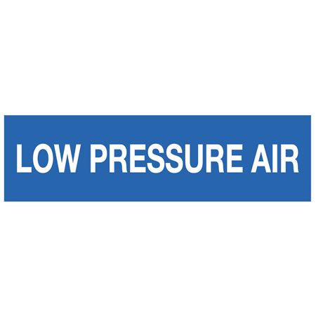 ANSI Pipe Marker - Low Pressure Air - PK/10