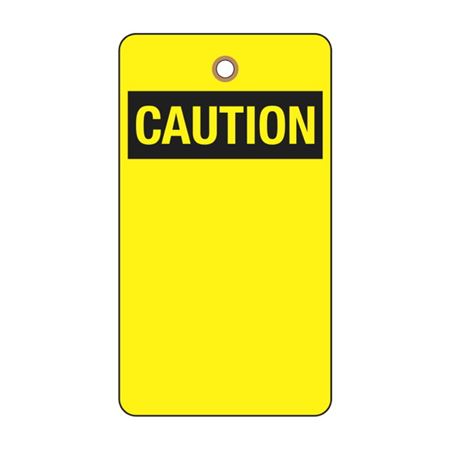 Caution Tag (Blank)