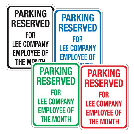 Custom Traffic and Parking Signs - Vertical - 18 x 24