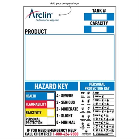 Custom Aluminum NFPA Sign 18 1/2" x 26"