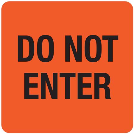 Do Not Enter - Magnetic A-Frame Sign