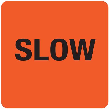 Machine Slow Sign Slow - Magnetic A-Frame Sign | Carlton Industries