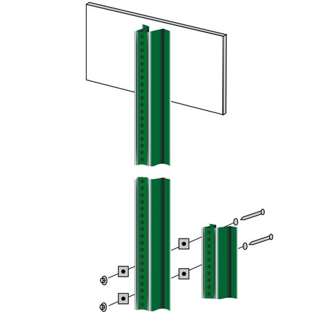 Breakaway U-Channel Post