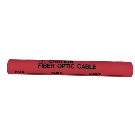 Wraparound Fiber Optic Cable Markers - Write-On Style 1"