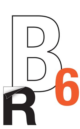 Reflective Die Cut Vinyl Letters/Numbers - 10" Orange
