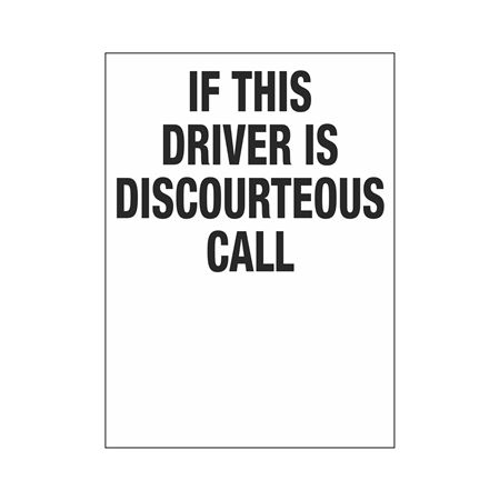 discourteous markings