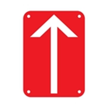 Pole Markers for Defective Poles - Proceed With Caution Graphic 2.5 x 3.5 x .125