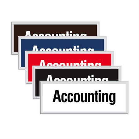 Engraved Door Sign - Accounting