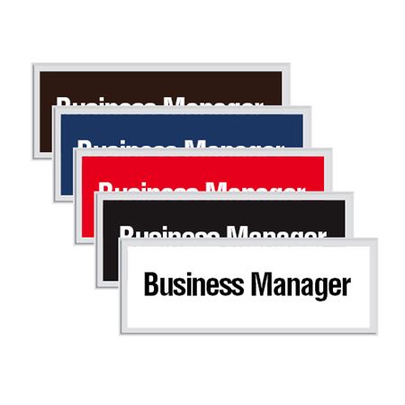 Engraved Door Sign - Business Manager