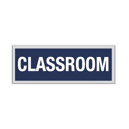 Engraved Door Sign - Classroom