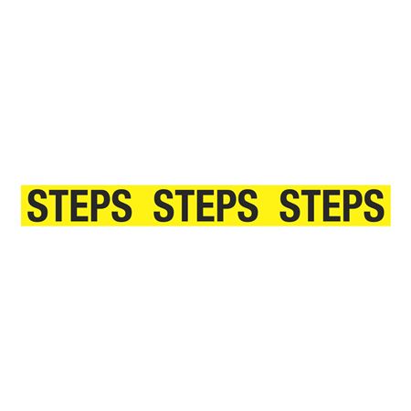 Anti-Slip Floor Decals - Steps Steps Steps  - 4 x 36