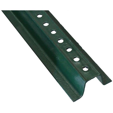 U-Channel Posts - Baked Green Enamel