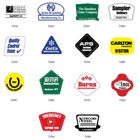 Custom Special Shape Decals - Vinyl - 1 Color
