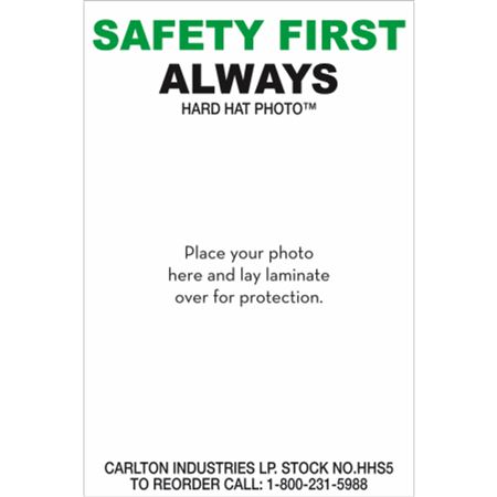 Safety First Always - Hard Hat Safety Decals 2 x 3