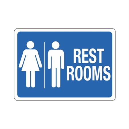 Restrooms Sign (Graphic)