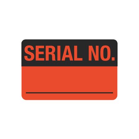 Calibration Labels - Serial No.