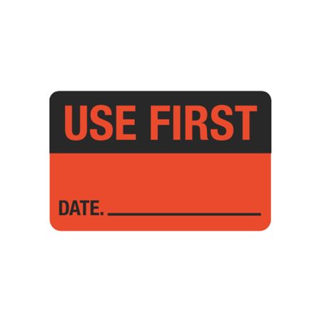 Calibration Hot Labels - Use First Date - 1 1/2 x 2 3/8