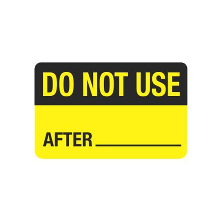 Calibration Labels - Do Not Use After