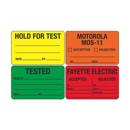 Custom Calibration Labels - 1 1/2" x 2 3/8"
